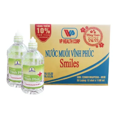 Nước muối sinh lý Natri Clorid 0.9%